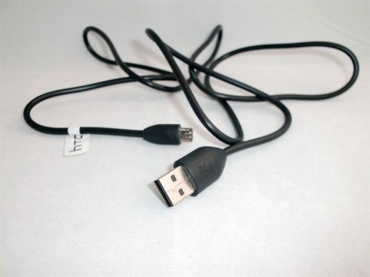 HTC Visible luz Mini USB Data Cable negro con buena calidad