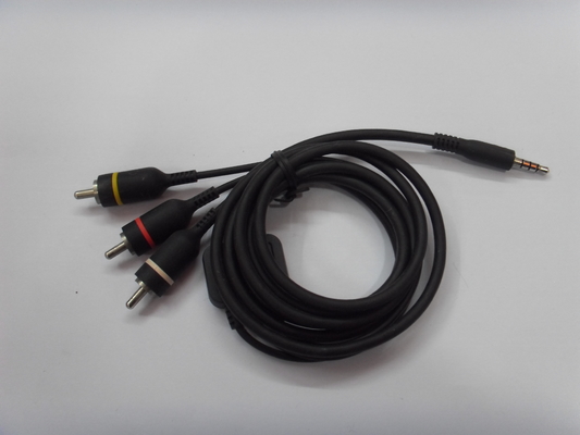 Datos transferir vídeo salida AV USB coche cargador adaptadores de Cable de 1,5 m para iPod